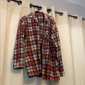 Oversized flannel